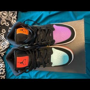 womens jordan 1 mid candy size 6.5 kids